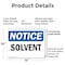 Signmission Solvent, 14 in W x Rectangle, Plastic OS-2PACK-NS-P-1014-L-18367 - alternate 7